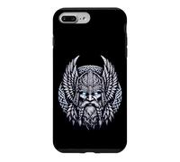 Norse Viking Warrior Odin Mythology Casque Coque pour iPhone 7 Plus/8 Plus