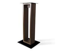 Norstone Alva Bois Marron - Paire de Pieds d'Enceintes