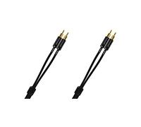 Norstone Arran MC - Paire de Câbles d'Enceintes Montés de 2 x 2,08 mm² (2 x 5 m)