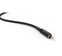 NorStone Câble coaxial Arran RCA sub 200 – Spécifique pour connexions subwoofer, Noir