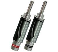 NorStone BLS-500 - Connecteur audio - prise banane prise - 5.7 cm - Charbon (pack de 4)