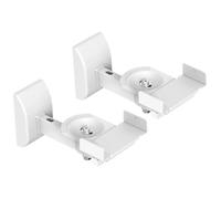 Norstone Bookshelves Wall Mount Blanc - Support pour Enceinte (la paire) - Accessoires enceintes