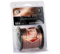 Norstone Câble d'enceinte Bobino 10 m Transparent