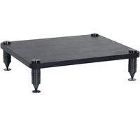 Norstone - Module pour meuble COMO - Finitions très haut de gamme - Habillage Cuir noir - Acier massif inoxydable
