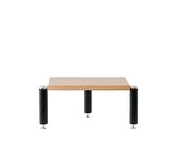 Norstone Meuble HiFi Modulaire Copenhagen Module 02 – Métal plein et chêne, 50 kg, pointes