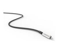 Norstone Câble RCA JURA – pour caisson de basses – 3 m – Cuivre OFC plaqué argent