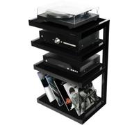 Norstone Meuble Hi‑Fi Esse Vinyl Noir