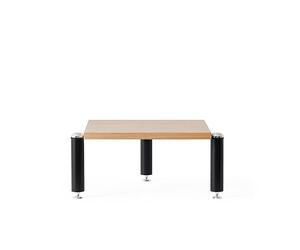 NorStone Meuble HiFi Modulaire Copenhagen - Module 02 - Métal Plein et Chêne - Meuble HiFi - Capacité de Charge Max. 50KG - Pointes et Contre-Pointes