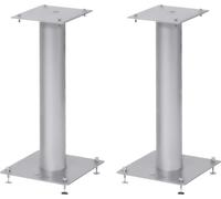 Norstone - Pieds pour enceintes - Stylum 1 - Argent satin - 1 paire - Bibliothèque