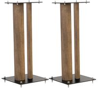 Norstone Support haut-parleur Stylum 3 (80 cm) métal, charge jusqu'à 50 kg, chêne – prix par paire