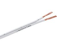 NorStone Câbles d'enceintes Bobine W250 - 10 m - Blanc