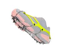 Nortec Crampons Fast Made in Italy pour Fast Hiking et Trail Running Course hivernale sur Glace et Neige, Micro-Crampons Ultra-légers avec Etui (Lemon,XL)