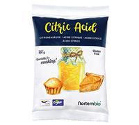 Nortembio Acide Citrique Alimentaire 500 g - 100% Pur, Qualité Alimentaire | Origine Naturelle, Sans OGM, Conservateur et Acidifiant pour Cuisine, Pâtisserie, Confitures + Livre de Recettes Gratuit