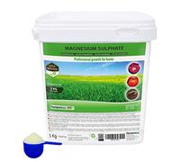 Nortembio Agro Sulfate de Magnésium Naturel 5 Kg. Engrais d'Utilisation Universelle. Améliore la Croissance des Cultures, des Jardins, des Plantes d’Intérieur et d’Extérieur.