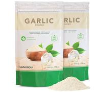 Nortembio Ail en Poudre 2 x 500 g - Ail Moulu Naturel sans Additifs ni Conservateurs - Végan et Sans Gluten - Ebook de Recettes Gratuit
