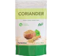 Nortembio Graines de Coriandre 200 g. Origine 100% Naturel. Graines de Coriendre Entiers sans Additifs ni Conservateurs, Végetaliennes et sans Gluten. Emballage Hermétique avec Ferneture Zip.