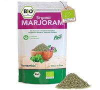 Nortembio Marjolaine Séchée Biologique 100 g. Origine 100% Naturel. Marjolaine Frotté sans Additifs ni Conservateurs. Feuilles de Marjolaine Délicatement Séchéss. Pour Infusions et Remèdes Naturels.