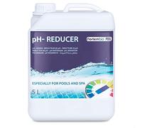 Nortembio pH- Minus Liquide 5 L Réducteur de pH pour Piscines et Spa, Régulateur de l’Équilibre de l’Eau, Améliore l’Efficacité du Chlore, Entretien Professionnel