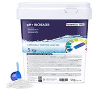 Nortembio pH Plus Piscine - Régulateur de pH pour piscines, 5 kg - pH+ Plus Piscine Naturel - Action Rapide et sûre - Une Eau cristalline + eBook Gratuit Contenant des Conseils de Professionnels