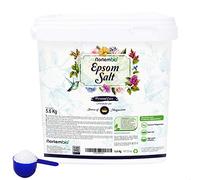 Nortembio Sel d’Epsom 100% Pur 5,6 kg Source Concentrée de Magnésium | Pour Peaux Sensibles | Avec Vitamine C et E Hydratante | Sans Additifs, Usage Externe Naturel + eBook Gratuit