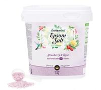 Nortembio Sels d'Epsom Parfumés 3 kg Sel de Bain au Magnésium, Vitamines C & E | Bain de Pieds, Spa Maison, Relaxation et Bien-être | Parfum au Choix + eBook Gratuit (Vanille & Cannelle)