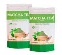 Nortembio Thé Matcha Premium Pur du Japon Matcha Latte, Smoothies et Cuisine + ebook Recettes Offert (2 x 100 g)