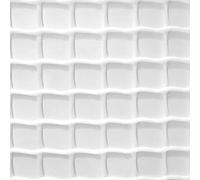 Nortene 170619 Cuadranet C - 111 Grillage mailles, plastique, carré, rouleau de 25 m, blanc
