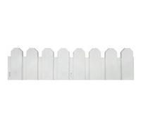 Nortene 4 bordures flexibles en plastique - Blanc - 20x80cm