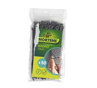 NORTENE-Bridfix x 50, coloris gris, 14 cm