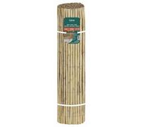 Nortene Canisse de roseaux fendus, tiges moyennes - Naturel - 1x5m