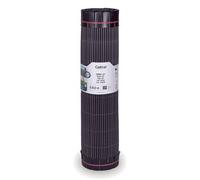 Nortene Canisse d'osier semi-synthétique - Anthracite - 1,5x3m