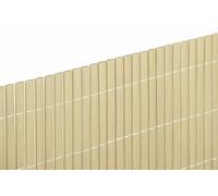 Nortene Canisse PVC double face 20mm - coloris Bambou - 1x3m