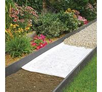 NORTENE Feutre géotextile en polypropylène thermolié - 10 x 1m - Blanc