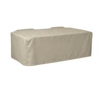 Nortene - Housse de protection Covertop pour table rectangulaire et 4 chaises 225x145x90 cm Taupe