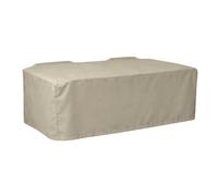 Nortene - Housse de protection Covertop pour table rectangulaire et 4 chaises 225x145x90 cm Taupe