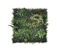 Nortene Panneau décoratif Grazing feuillage synthétique - Vert - 1x1m