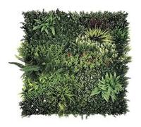 Nortene Panneau décoratif Grazing feuillage synthétique - Vert - 1x1m Vert G