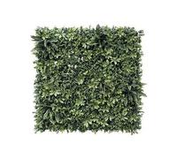 Nortene Panneau décoratif Hellene feuillage synthétique - Vert - 1x1m