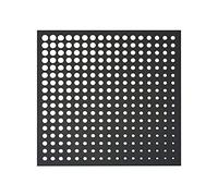 Nortene Panneau décoratif Moon Anthracite - 1 m carré en résine polypropylène - fixé au Mur