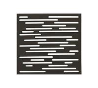 Nortene Panneau décoratif Nautic Rouille - 1 m carré en résine polypropylène - fixé au Mur