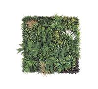 Nortene Panneau décoratif Sauvage feuillage synthétique - Vert - 1x1m