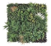 Nortene Panneau décoratif Sauvage feuillage synthétique - Vert - 1x1m