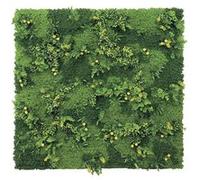 Nortene Panneau décoratif Tundra feuillage synthétique - Vert - 1x1m Vert G