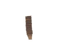 NORTENE-Pots carrés coloris beige 100 % biodégradables Nortene Growing Pot x 12 - 8 x 8 cm