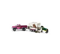 North America Pick Up with Horse Trailer Playset