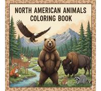 NORTH AMERICAN ANIMALS COLORING BOOK