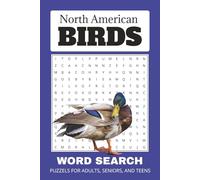 North American Birds Word Search: Large Print Word Puzzles for Birds and Wildlife, Brain Busters for Staying Sharp (Word Find Books For Adults) | 50+ ... Gifts for Vacations, Holidays, and Free Time