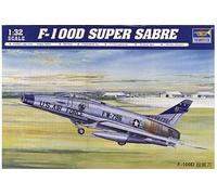 North American F-100d Super Sabre - 1:32e - Trumpeter G