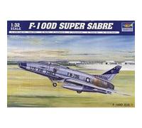 North American F-100d Super Sabre - 1:32e - Trumpeter G