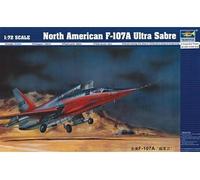 North American F-107 A Ultra Sabre - 1:72e -